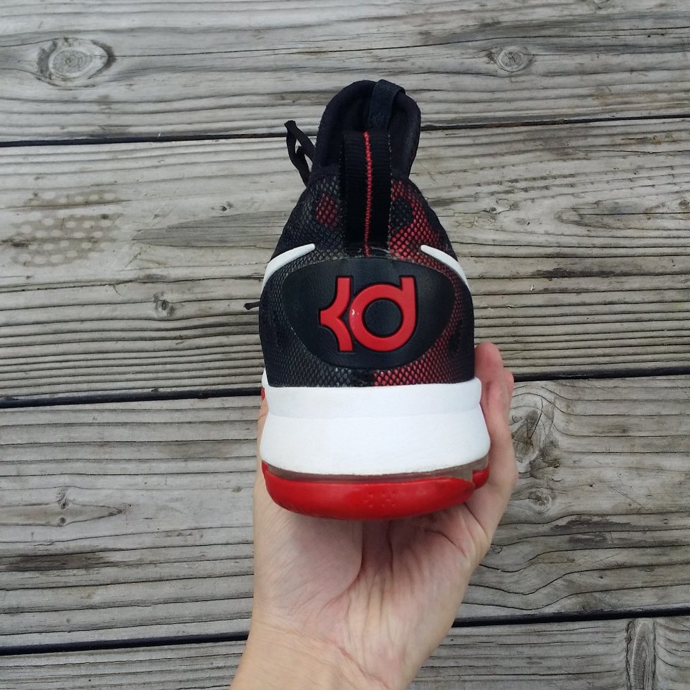Women Size 10.5 / Size 9 Men Nike KD Kevin Durant 9 Hard Work Basketball Sneaker - Picture 7 of 8